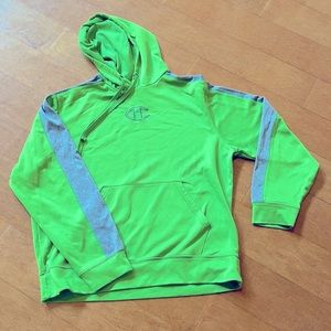 Green champion hooded Sweatshirt